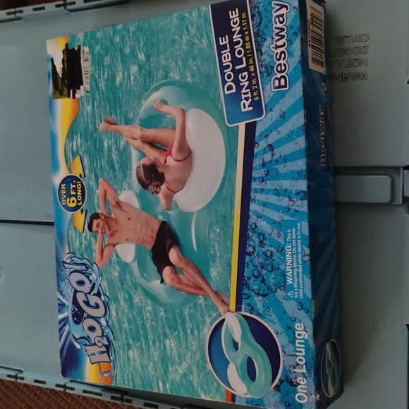 🔷Double ring lounger - Picture 1 of 2